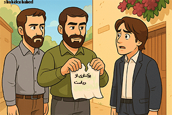 تصویر  شهید ابراهیم هادی در داستان برای کودکان 