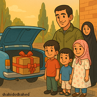 داستان مصور شهدا برای کودکان - شهید عباس بابائی 