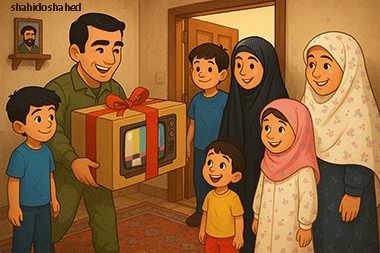 داستان مصور شهدا برای کودکان - شهید عباس بابائی 