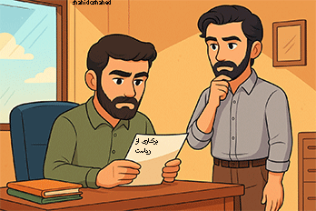 داستان شهید ابراهیم هادی برای کودکان - رئیس بد اخلاق -140